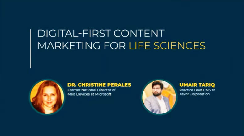 Digital-first content marketing for life sciences