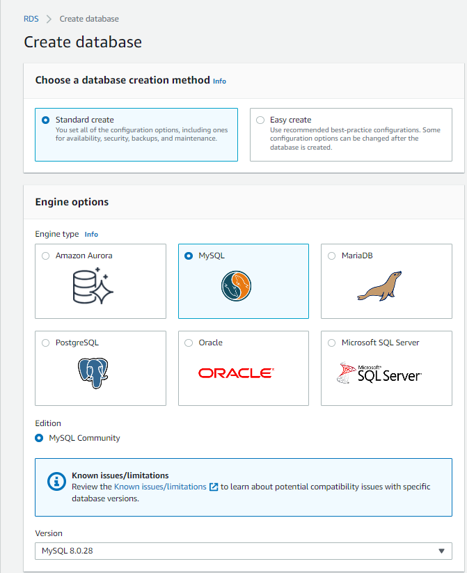 Database Creation