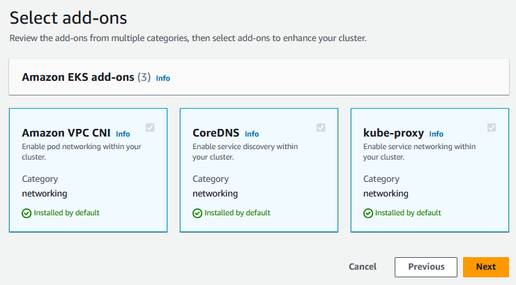 Configure Add Ons