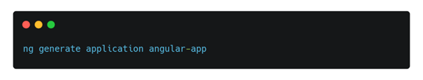Générer des applications angulaires
