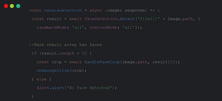 Detecting Face in Image 