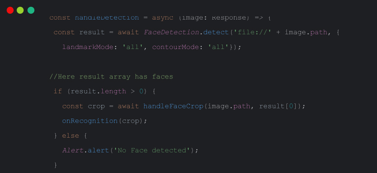 Detecting Face in Image 