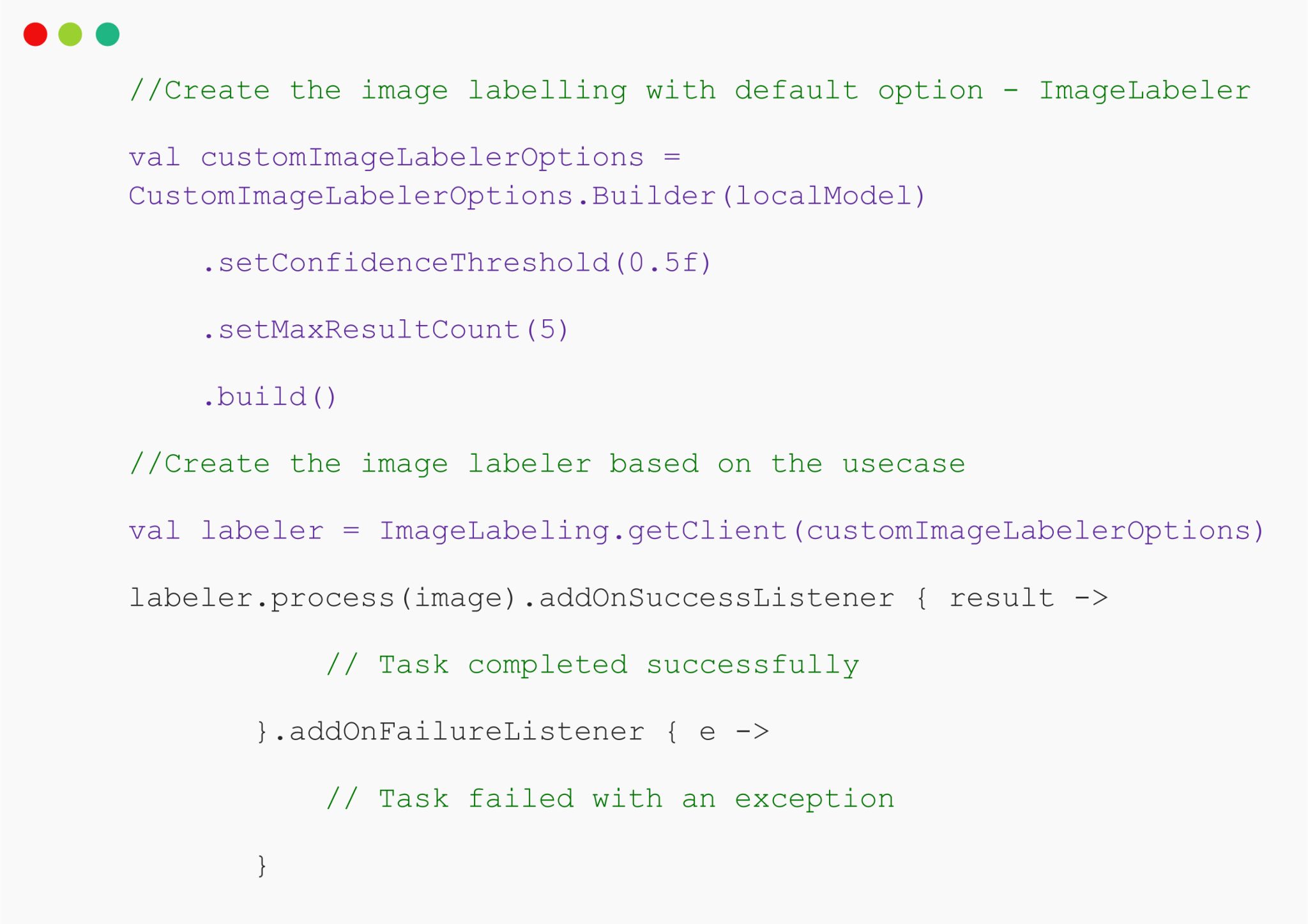 Implementing Machine Learning in Android Native