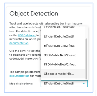 machine learning in android native custom models -- MediaPipe Studio