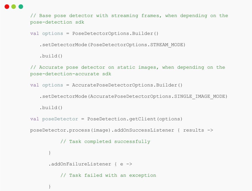 Pose Detection Overview