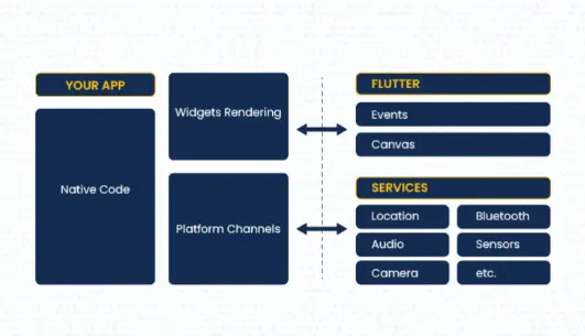 Flutter features