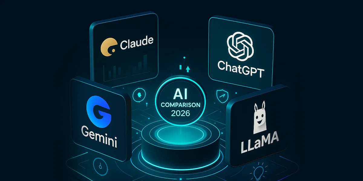 Claude vs ChatGPT vs Gemini vs Llama: Which AI model fits your needs in 2026? 