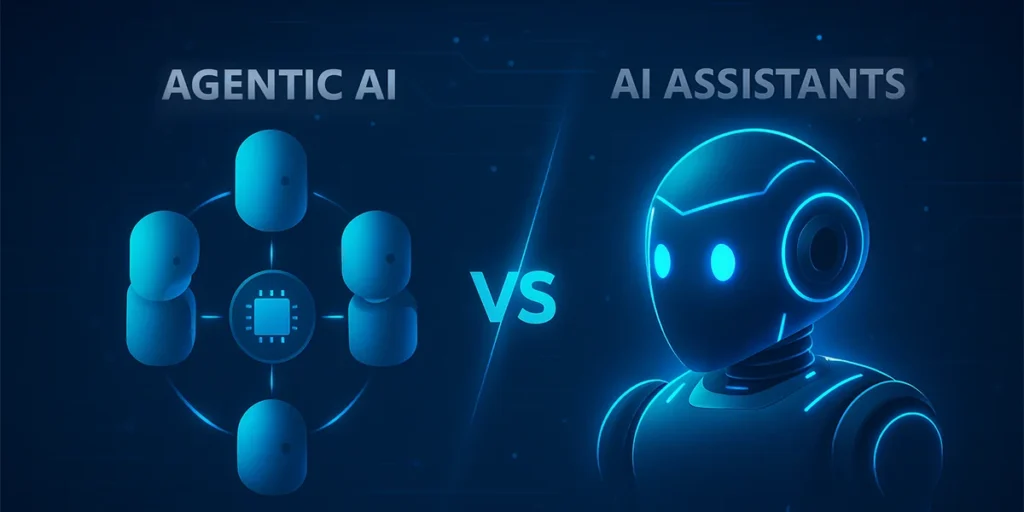 How is agentic AI different from traditional virtual assistants 