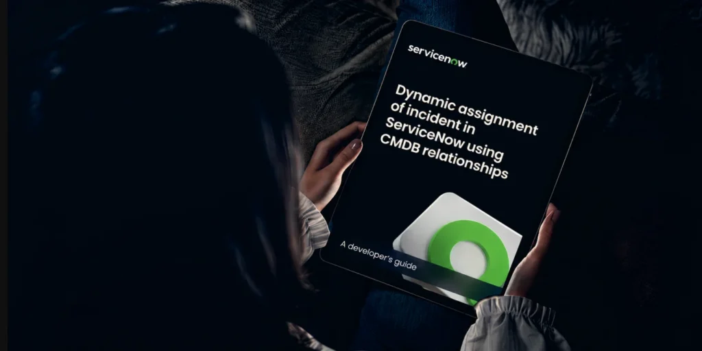 Dynamic assignment of incident in ServiceNow using CMDB relationships: A developer's guide 