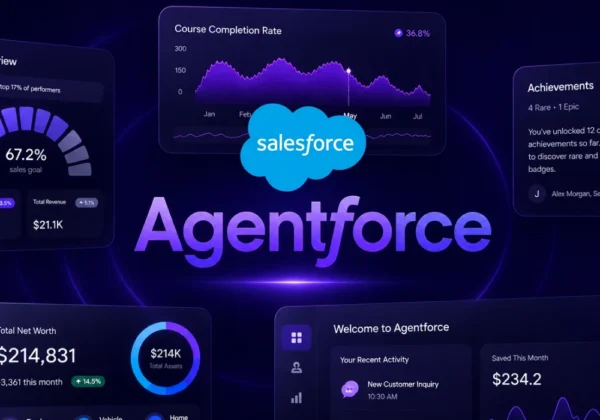 Building a custom UI for Salesforce Agentforce to add recent chats and for better experience