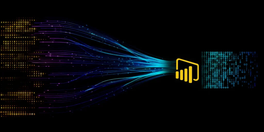 How Power BI does a great job of hiding data complexity from the user 